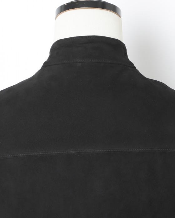 Cinquantaスエードシングルライダース【STAND COLLAR SINGLE RIDERS/H502/1】10l