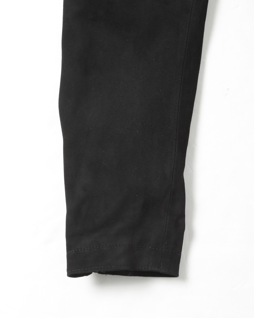 Cinquantaスエードシングルライダース【STAND COLLAR SINGLE RIDERS/H502/1】19l