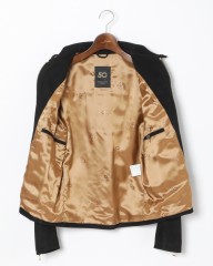 Cinquantaスエードシングルライダース【STAND COLLAR SINGLE RIDERS/H502/1】mb_13l