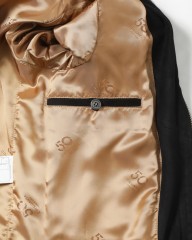 Cinquantaスエードシングルライダース【STAND COLLAR SINGLE RIDERS/H502/1】mb_16l