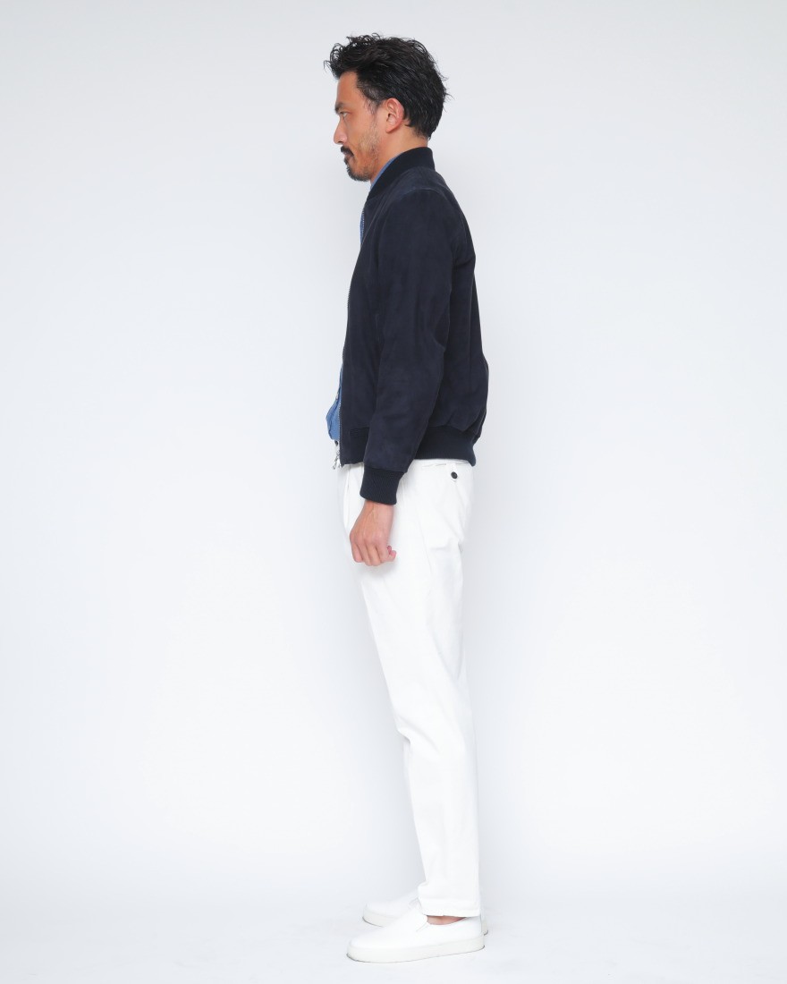 ゴートスエードボンバーブルゾン【BOMBER BLOUSON/H505 ゴートスエードボンバーブルゾン【BOMBER BLOUSON/H505