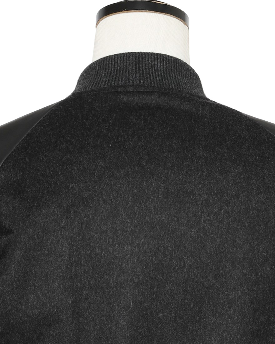 Cinquantaウールメルトンラムレザー アワードジャケット【AWARD BLOUSON/R531】11l