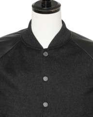 Cinquantaウールメルトンラムレザー アワードジャケット【AWARD BLOUSON/R531】mb_06l