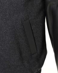 Cinquantaウールメルトンラムレザー アワードジャケット【AWARD BLOUSON/R531】mb_09l