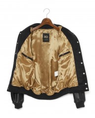 Cinquantaウールメルトンラムレザー アワードジャケット【AWARD BLOUSON/R531】mb_12l