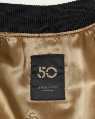 Cinquantaウールメルトンラムレザー アワードジャケット【AWARD BLOUSON/R531】mb_13l