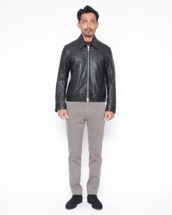 Cinquantaレギュラーカラー ジップブルゾン【REGULAR COLLAR ZIP BLOUSON/R-533/1】01l
