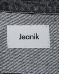 Jeanik2ndタイプ ウォッシュドブラック デニムジャケットmb_12l