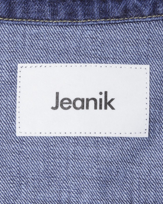 Jeanik2ndタイプ ウォッシュドブルー デニムジャケット09l