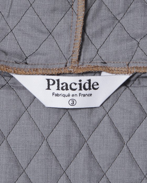 Placideコーデュロイキルティングコート15l