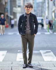 Jeanik3rdタイプ ウールカシミヤジャケットmb_ma