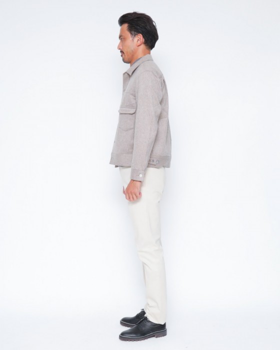 Jeanik2ndタイプ ウールカシミヤジャケット22l
