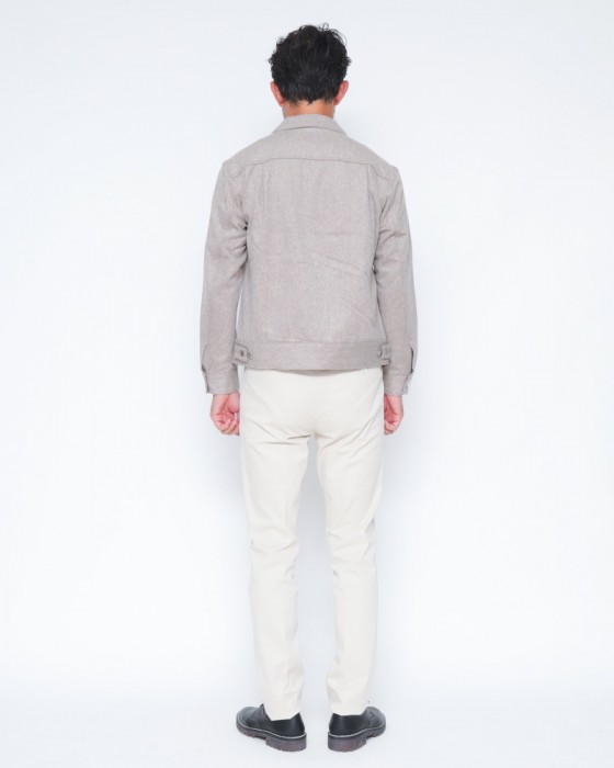 Jeanik2ndタイプ ウールカシミヤジャケット23l