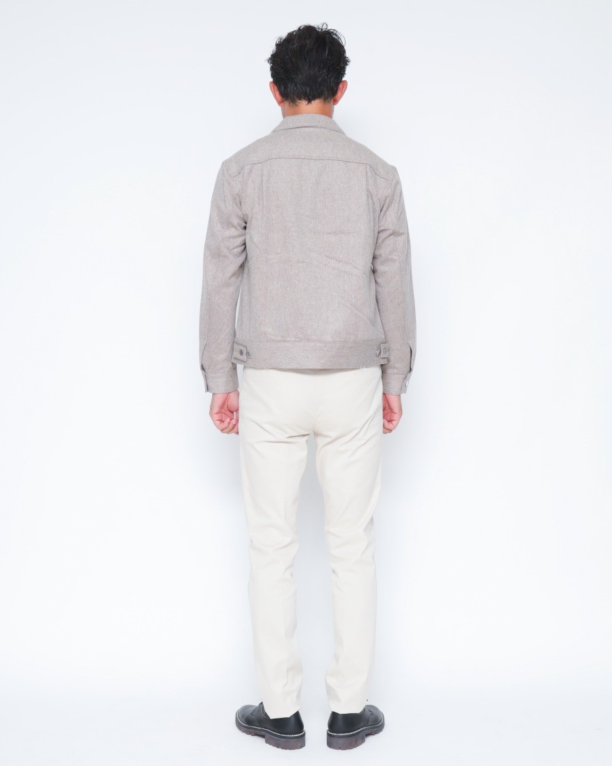 Jeanik2ndタイプ ウールカシミヤジャケット23l