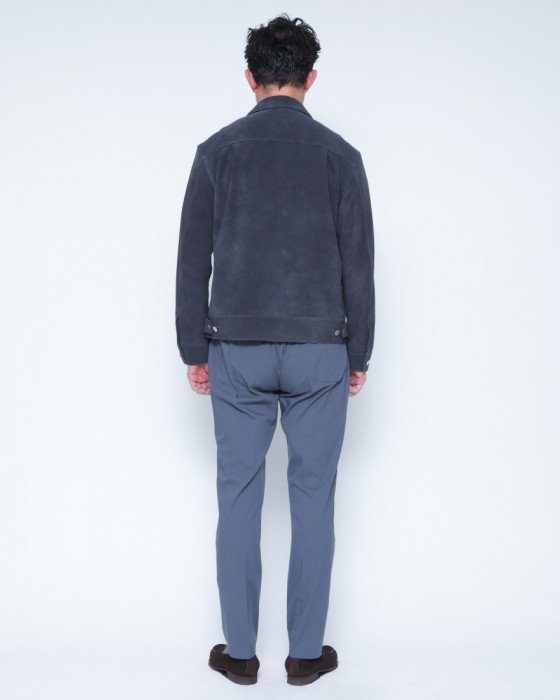 Jeanik2ndタイプ ラムスエードジャケット03l