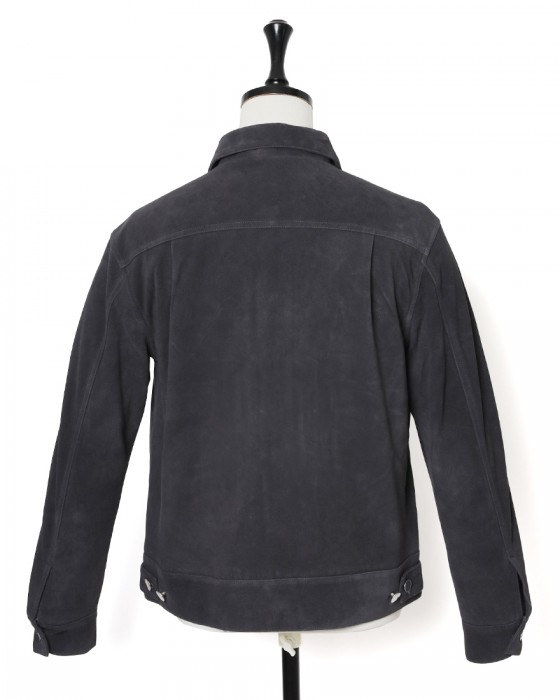 Jeanik2ndタイプ ラムスエードジャケット04l