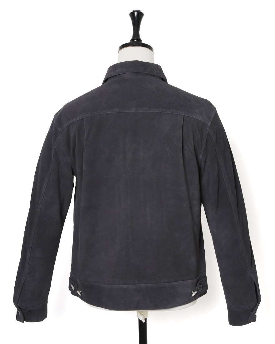 Jeanik2ndタイプ ラムスエードジャケット04l