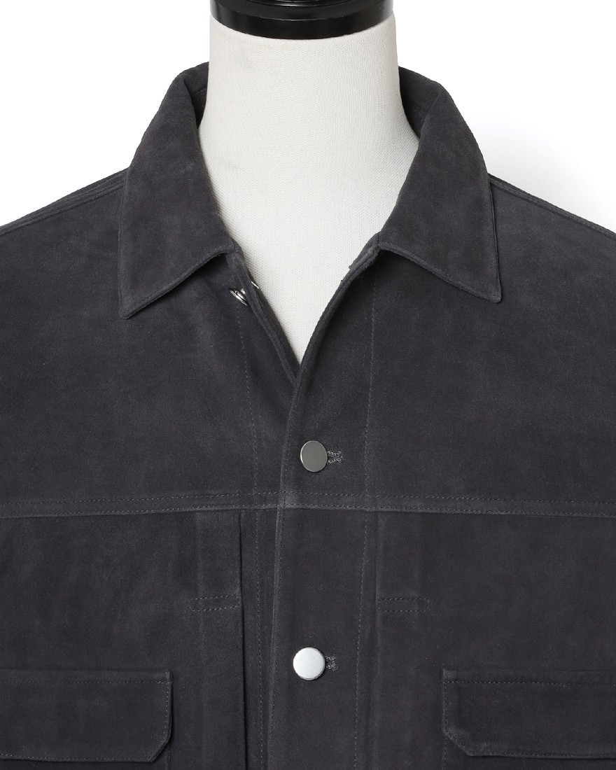 Jeanik2ndタイプ ラムスエードジャケット05l