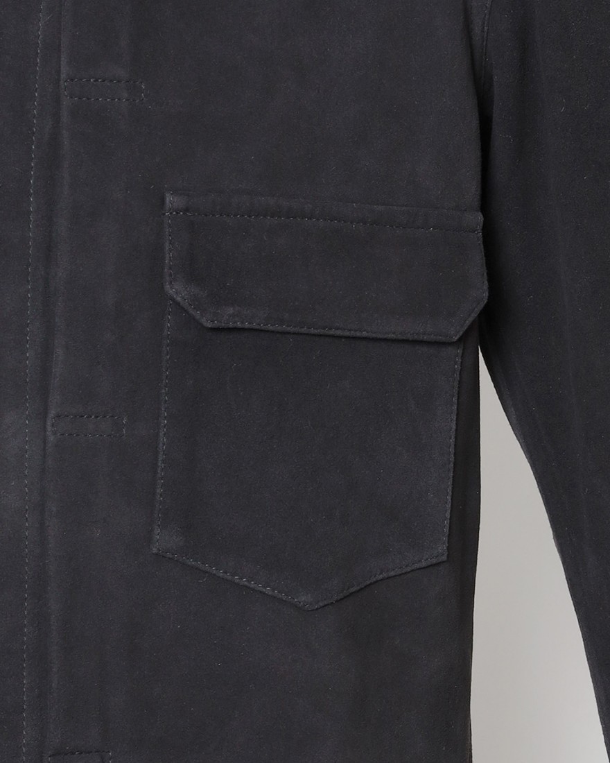 Jeanik2ndタイプ ラムスエードジャケット08l