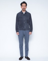 Jeanik2ndタイプ ラムスエードジャケットmb_01l