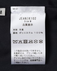 Jeanik2ndタイプ ラムスエードジャケットmb_21l