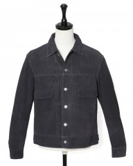 Jeanik2ndタイプ ラムスエードジャケットmb_c0