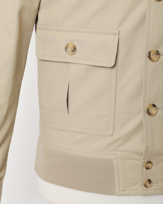 VALSTARヘリテージ 撥水コットンナイロン ブルゾン（アンライニング）【VALSTARINO/SLIM FIT】04l