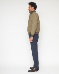 VALSTARヘリテージ 撥水コットンナイロン ブルゾン（アンライニング）【VALSTARINO/SLIM FIT】mb_17l