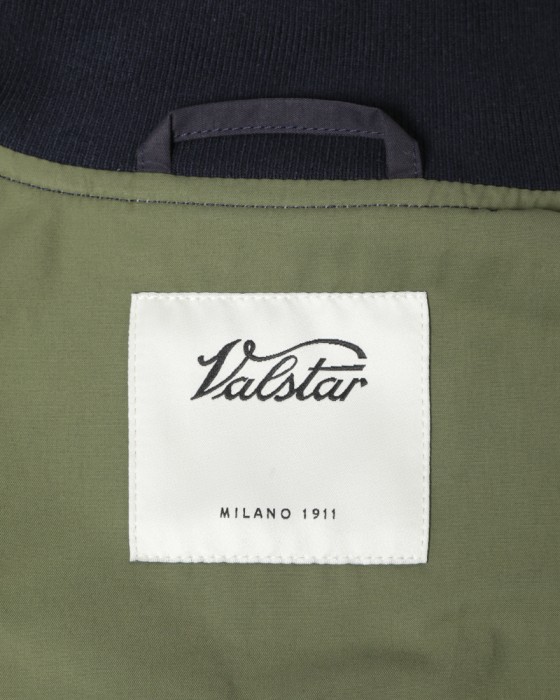 VALSTARヘリテージ 撥水コットンナイロン ブルゾン（ラインド）【VALSTARINO/SLIM FIT】10l