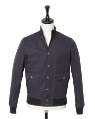 VALSTARヘリテージ 撥水コットンナイロン ブルゾン（ラインド）【VALSTARINO/SLIM FIT】mb_c1