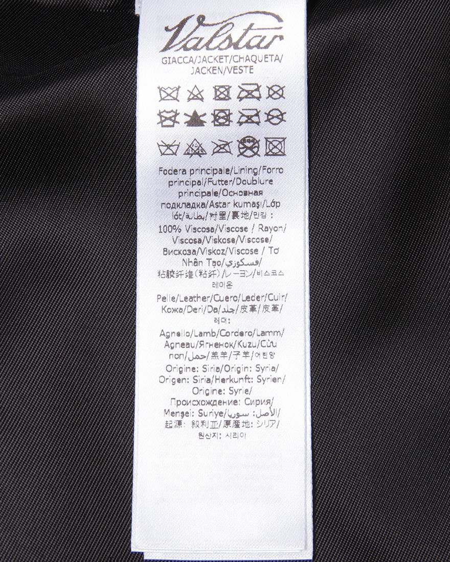 VALSTARナッパレザーブルゾン【VALSTARINO（LINED）/REGULAR FIT】17l