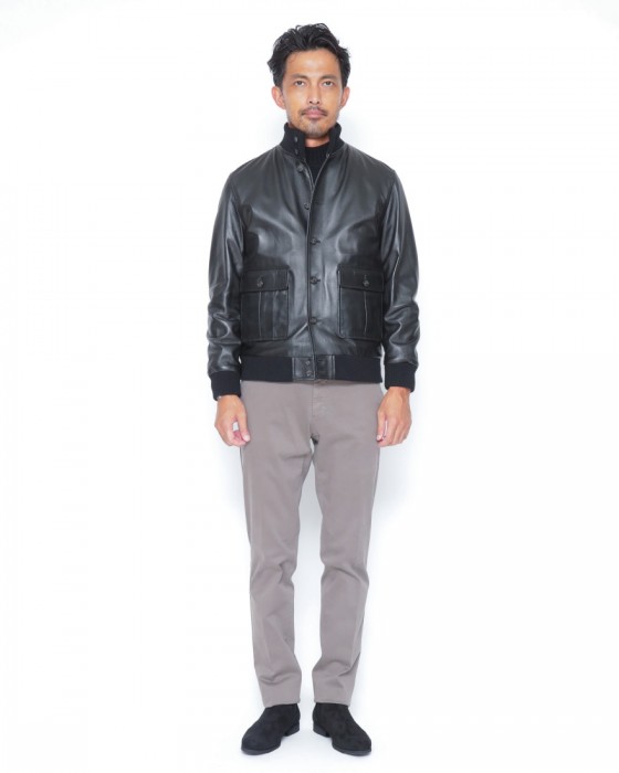 VALSTARナッパレザーブルゾン【VALSTARINO（LINED）/REGULAR FIT】23l