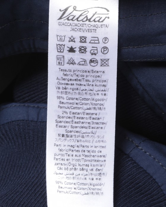 VALSTARコットンストレッチブルゾン【VALSTARINO/REGULAR FIT】19l