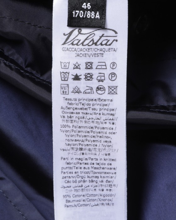 VALSTARナイロンブルゾン【VALSTARINO/REGULAR FIT】15l