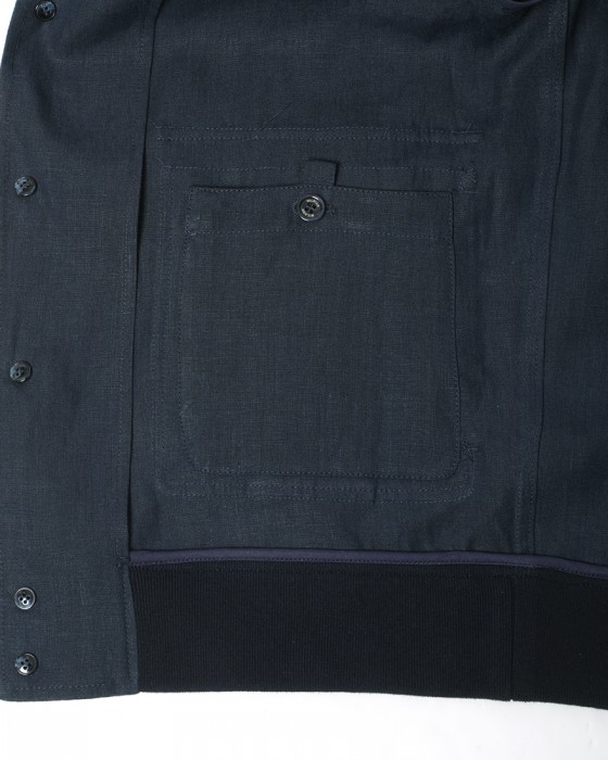 VALSTARリネンブルゾン【VALSTARINO/REGULAR FIT】12l
