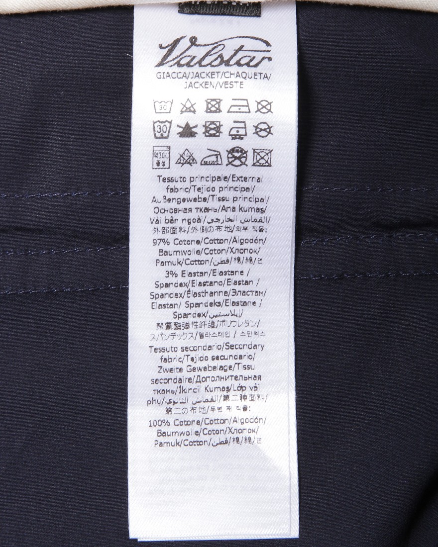 VALSTARコットンストレッチブルゾン【VALSTARINO/REGULAR FIT】19l