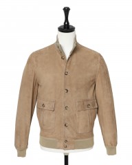 VALSTARスエードブルゾン（アンラインド ）【VALSTARINO/SLIM FIT】mb_c4