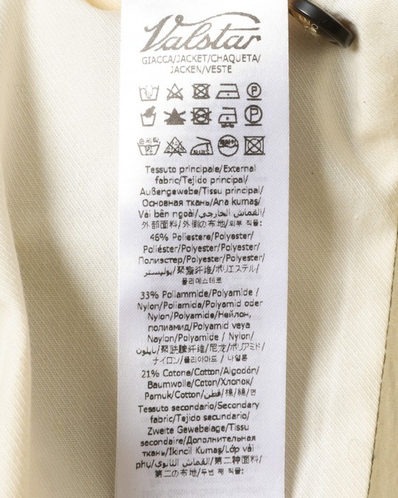 VALSTARコットンナイロン コーチジャケット24l