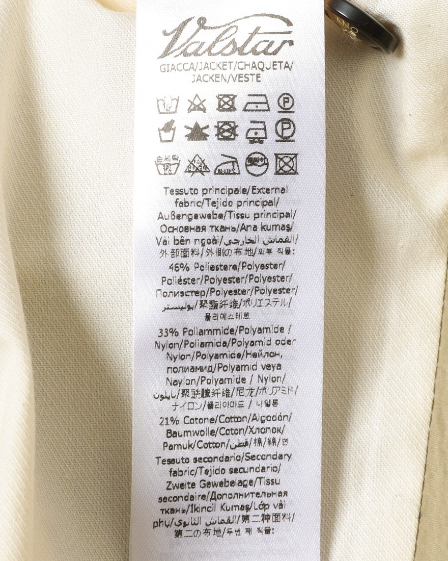 VALSTARコットンナイロン コーチジャケット24l