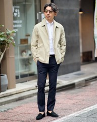 VALSTARコットンナイロン コーチジャケットmb_ma