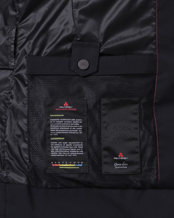 PEUTEREYレッキスラビットファー付きベルテッドダウン【HURRICANE KL JP】22l