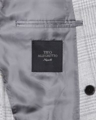 TITO ALLEGRETTOウールグレンチェック ダブルジャケットmb_14l