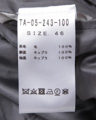 TITO ALLEGRETTOウールグレンチェック ダブルジャケットmb_21l