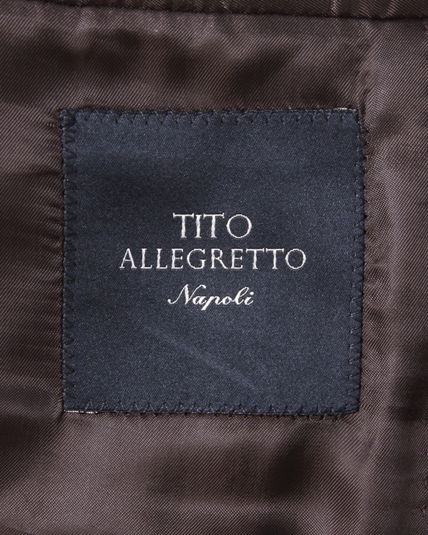 TITO ALLEGRETTOグレンチェック 3Bシングルジャケット15l