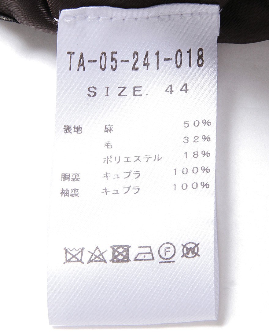 TITO ALLEGRETTOグレンチェック 3Bシングルジャケット19l