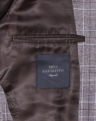 TITO ALLEGRETTOグレンチェック 3Bシングルジャケットmb_14l