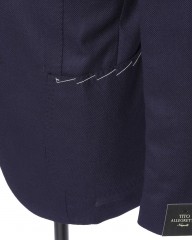 TITO ALLEGRETTOホップサックネイビー 3Bシングルジャケットmb_07l