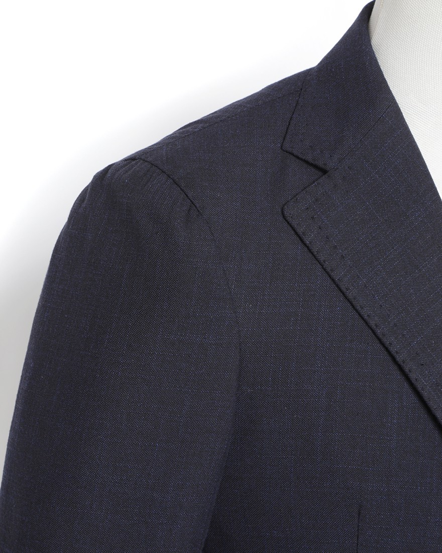 TITO ALLEGRETTOウールコットン ネイビー シングル3Bジャケット03l