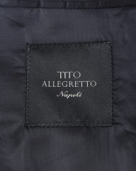TITO ALLEGRETTOウールコットン ネイビー シングル3Bジャケットmb_16l