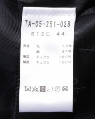 TITO ALLEGRETTOウールコットン ネイビー シングル3Bジャケットmb_21l